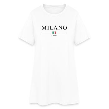 Milano italia - Robe T-shirt Femme - blanc - Devant
