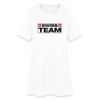 Équipe suisse suisse - Robe T-shirt Femme - blanc - Devant