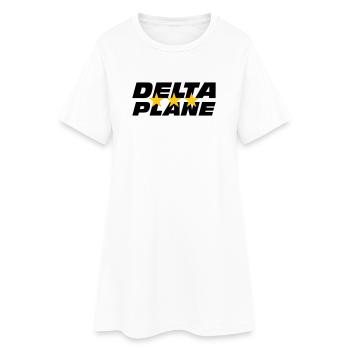 Logo Delta Plane Étoiles d'Excellence - Robe T-shirt Femme - blanc - Devant
