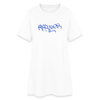 Karlder - Robe T-shirt Femme - blanc - Devant