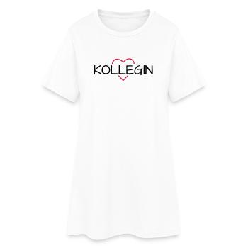 Cadeau de collègue préféré - Robe T-shirt Femme - blanc - Devant