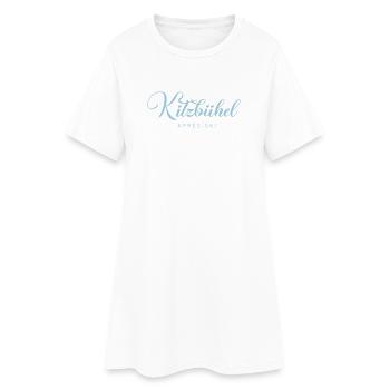 KITZBÜHEL Apres-Ski Austria Österreich - Women’s T-Shirt Dress - white - Front