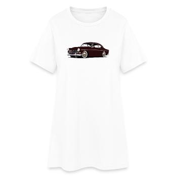 120 Series Single Custom - Women’s T-Shirt Dress - white - Front
