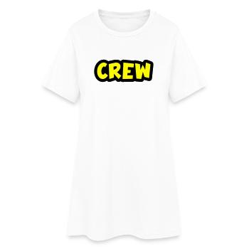 équipage - Robe T-shirt Femme - blanc - Devant