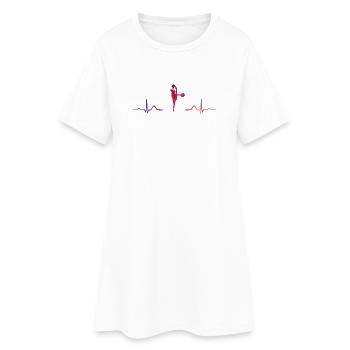 Cheerpom pom girls Mom Cheerleading - Robe T-shirt Femme - blanc - Devant