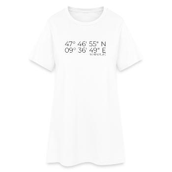 Coordonnées Ravensburg - Robe T-shirt Femme - blanc - Devant