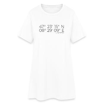 Coordonnées Kreis 9 Altstetten Zürich - Robe T-shirt Femme - blanc - Devant