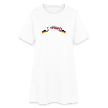 FINISHER RUN Banderole Germany Marathon - Women’s T-Shirt Dress - white - Front