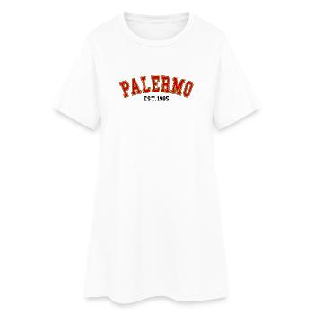 Palerme Est.1985 - Robe T-shirt Femme - blanc - Devant