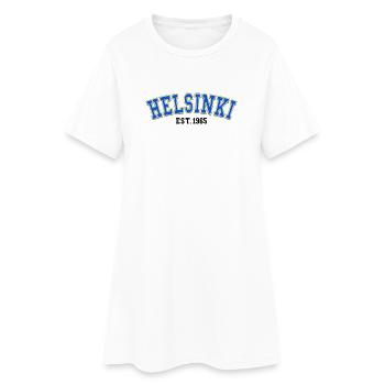 Helsinki, gegründet 1965 - Frauen T-Shirt-Kleid - Weiß - Vorne