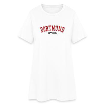 Dortmund Est. 2005 - Women’s T-Shirt Dress - white - Front