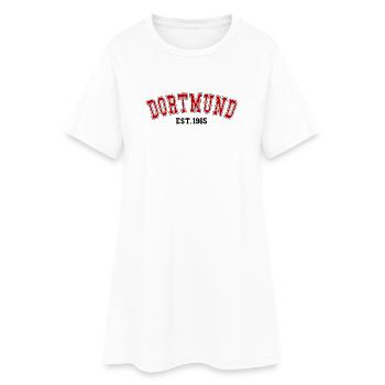 Aéroport de Dortmund 1965 - Robe T-shirt Femme - blanc - Devant