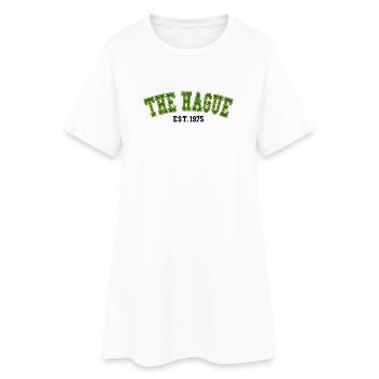La Haye Est 1975 - Robe T-shirt Femme - blanc - Devant