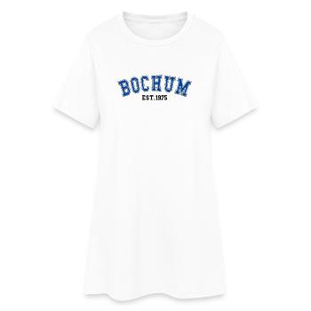 Bochum Est. 1975 - Robe T-shirt Femme - blanc - Devant