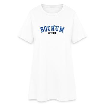 Bochum Est. 1985 - Robe T-shirt Femme - blanc - Devant