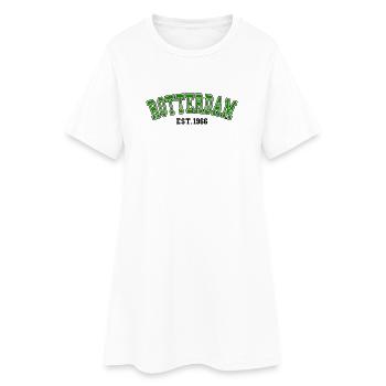 Rotterdam gegründet 1966 - Frauen T-Shirt-Kleid - Weiß - Vorne