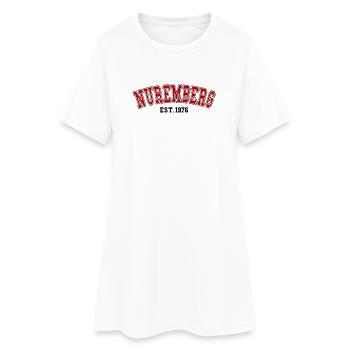 Nuremberg Est. 1976 - Women’s T-Shirt Dress - white - Front