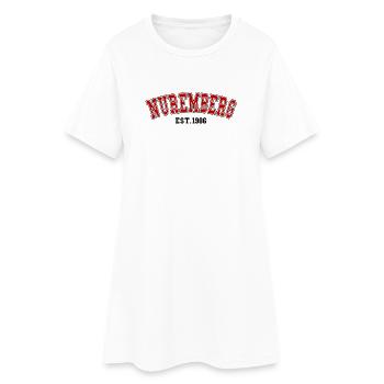 Nuremberg Est. 1986 - Women’s T-Shirt Dress - white - Front