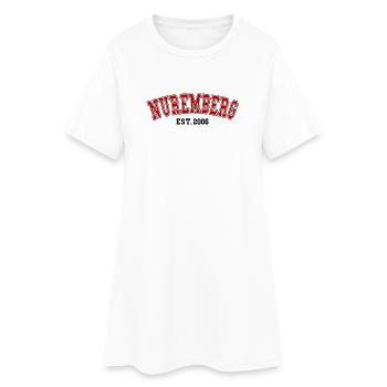Nuremberg Est. 2006 - Women’s T-Shirt Dress - white - Front