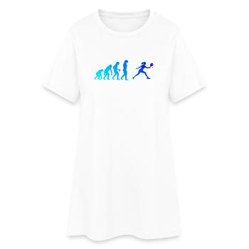 Bester Padel Schläger Design für Indoor Padel Fans - Frauen T-Shirt-Kleid - Weiß - Vorne