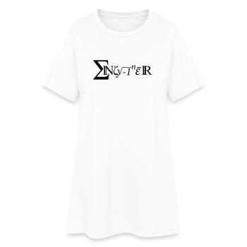Engineer - Women’s T-Shirt Dress - white - Front