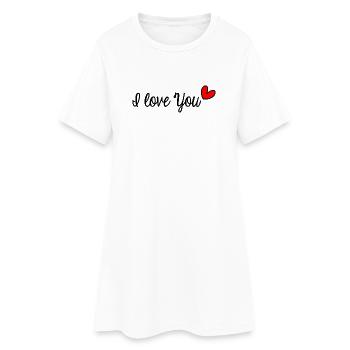 20. 20 ANS. 20e ANNIVERSAIRE. ANNIVERSAIRE 20 ANS. - Robe T-shirt Femme - blanc - Devant