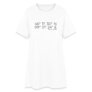 Coordinates Bellinzona - Women’s T-Shirt Dress - white - Front
