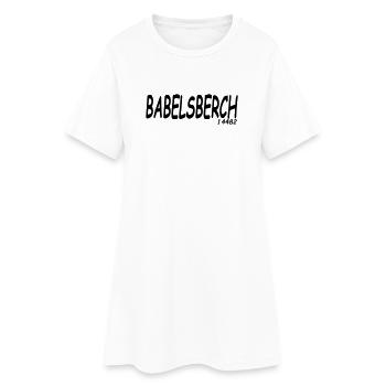 BABELSBERCH 14482 - Frauen T-Shirt-Kleid - Weiß - Vorne