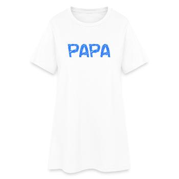 NOËL. ANNEE. ANNIVERSAIRE. RETRAITE. LOVE. FÊTE - Robe T-shirt Femme - blanc - Devant