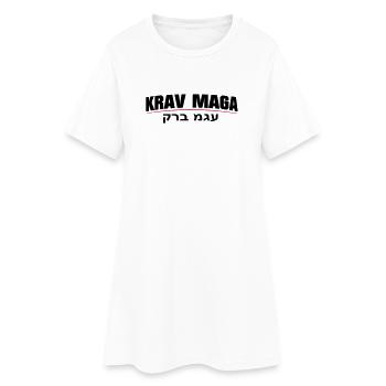 KravMaga Original - Frauen T-Shirt-Kleid - Weiß - Vorne