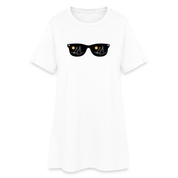 sail - Women’s T-Shirt Dress - white - Front