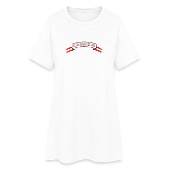 Amateur de bière avec drapeau autrichien - Robe T-shirt Femme - blanc - Devant