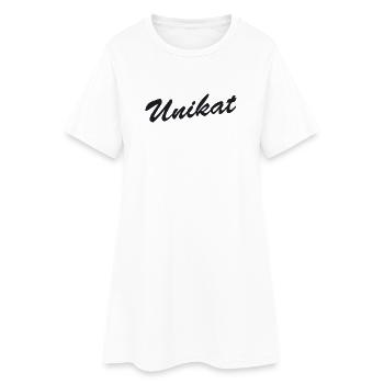 Unique en son genre - Robe T-shirt Femme - blanc - Devant