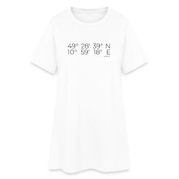 Coordinates Fürth - Women’s T-Shirt Dress - white - Front