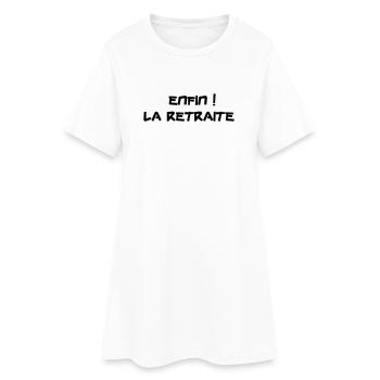 Finally! Retirement - Women’s T-Shirt Dress - white - Front