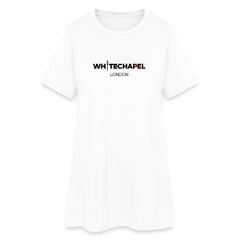 whitechapel Londres - Robe T-shirt Femme - blanc - Devant