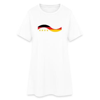 German Flag - Germany - Women’s T-Shirt Dress - white - Front