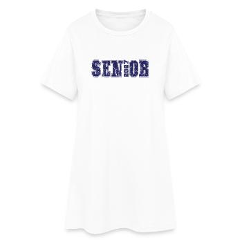 Remise des diplômes de terminale 2027 | Maillot de la promotion 2027 - Robe T-shirt Femme - blanc - Devant