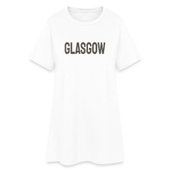 Glasgow - Women’s T-Shirt Dress - white - Front