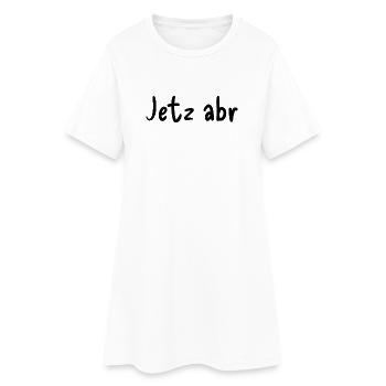 Maintenant abr - Robe T-shirt Femme - blanc - Devant