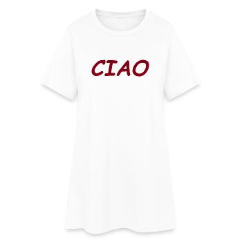 CIAO - Robe T-shirt Femme - blanc - Devant