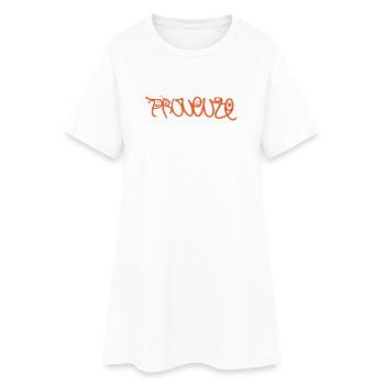 Provence Souvenir - Robe T-shirt Femme - blanc - Devant