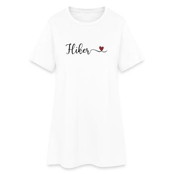 Hiker - Women’s T-Shirt Dress - white - Front