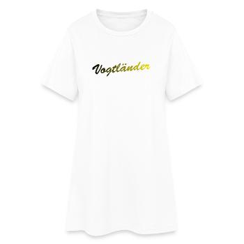 Vogtländer - Robe T-shirt Femme - blanc - Devant