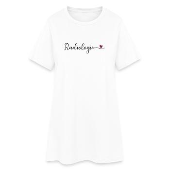 Radiologie - Frauen T-Shirt-Kleid - Weiß - Vorne