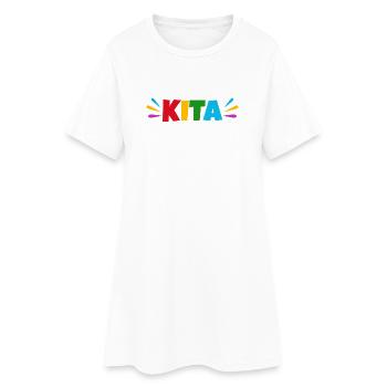 Daycare center - Women’s T-Shirt Dress - white - Front