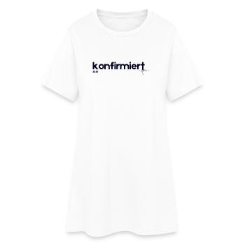 Confirmation 2026 – Chemise moderne Gift I - Robe T-shirt Femme - blanc - Devant