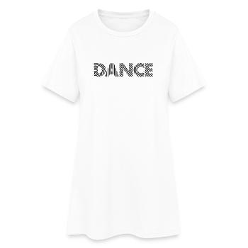 Dance - Hypno - Robe T-shirt Femme - blanc - Devant