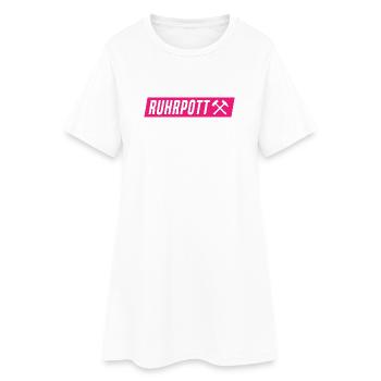Ruhrpott - Ruhr Pott - Zeche - Zollverein - NRW - Robe T-shirt Femme - blanc - Devant