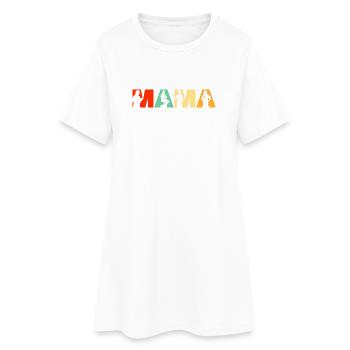Retro Doctor Mama Design professionnel médical - Robe T-shirt Femme - blanc - Devant
